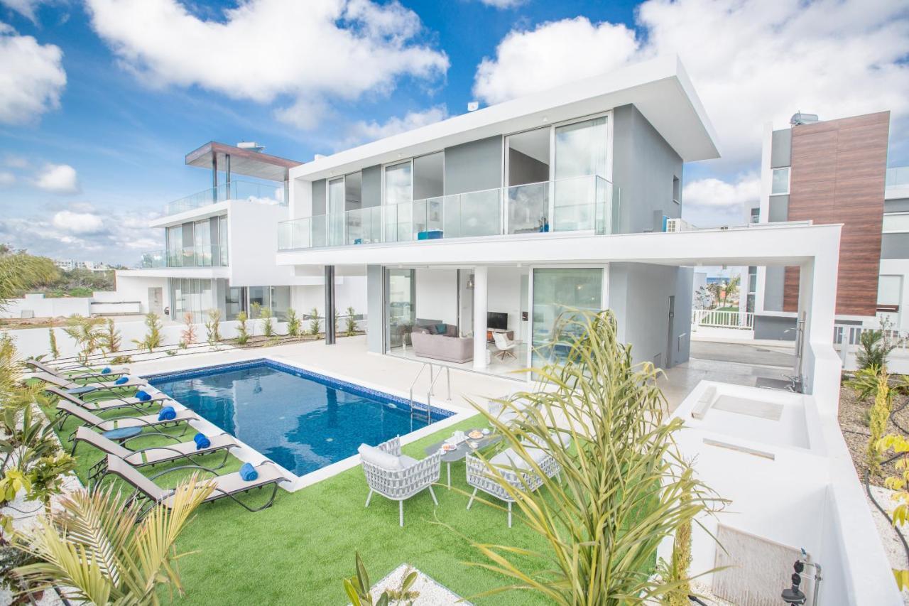 Olivine 3 Bedroom Villas Protaras Bagian luar foto